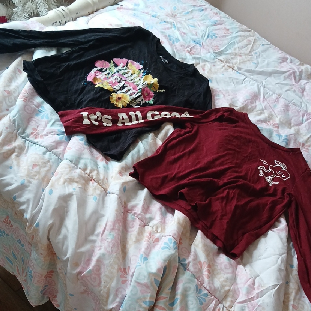 Old Navy Kids Tops - Black and Red